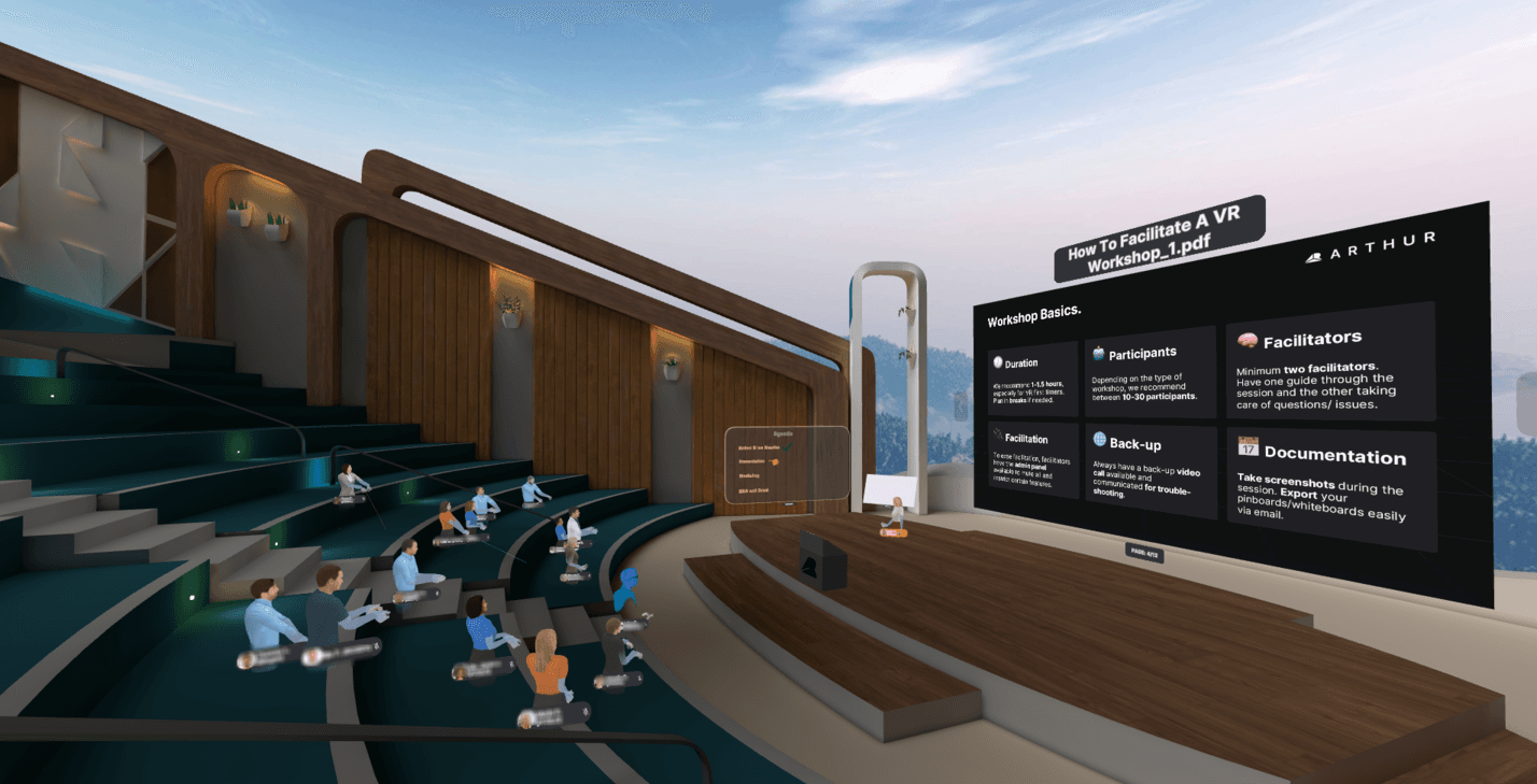 Arthur Community comes together to discuss virtual offices and innovation in work-life