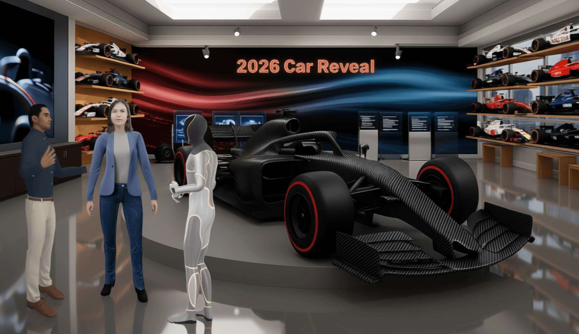 Immersive presentation scene